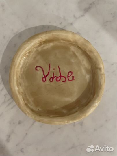 Тарелочка из глины