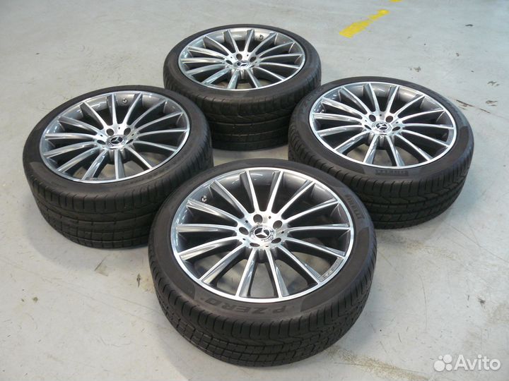 Колеса R20 AMG оригин S class W222 W223 Coupe Grey