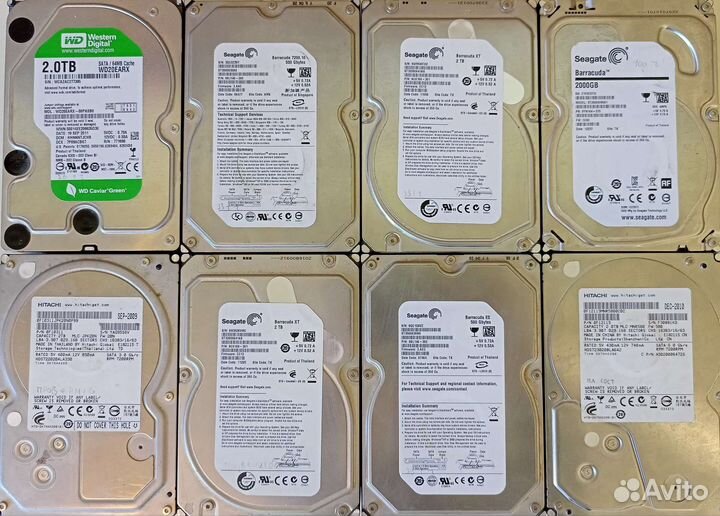 Жесткие диски 500gb, 2 tb