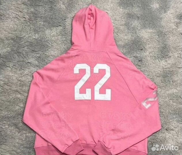 Зип Худи Balenciaga x Polo Pink 22 в наличии S-XL