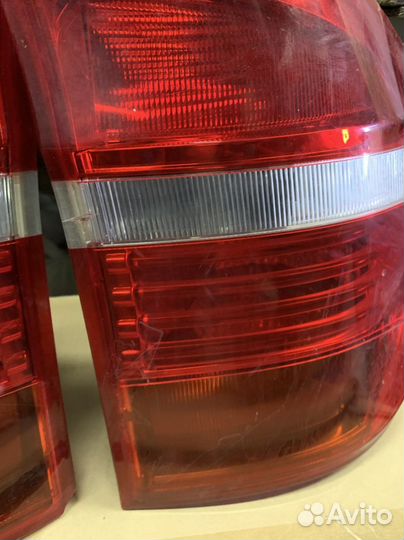 Задние фонари внешние на bmw x5 дорестайлинг