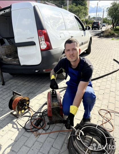 Устранение засоров Промывка канализации 24/7