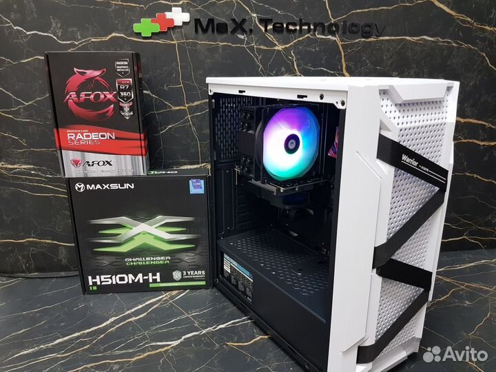 Игровой пк Intel Core i3 и R7 350 2Gb