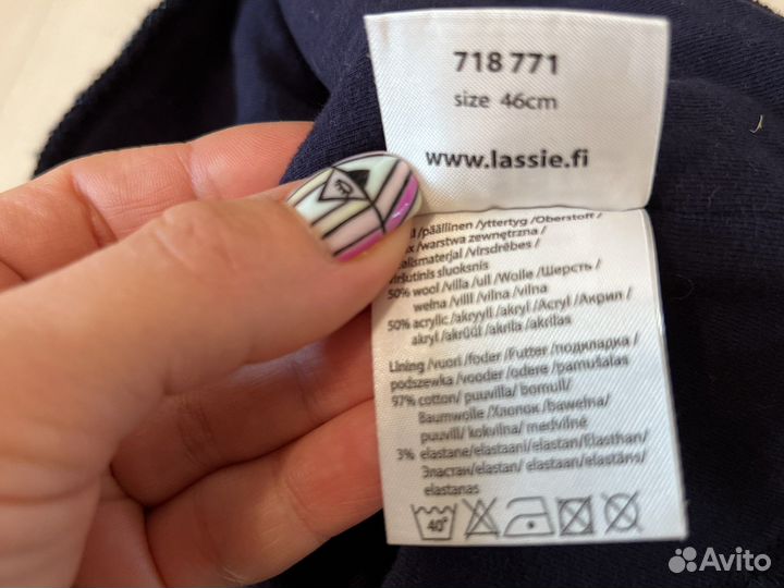 Шапка шлем lassie 46