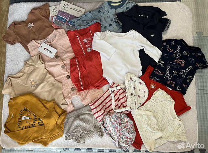 Пакет фирменных вещей 62-68