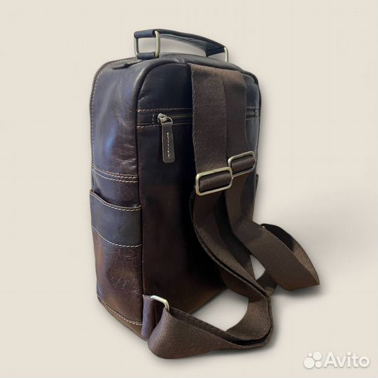 Рюкзак мужской натуральная кожа, новый