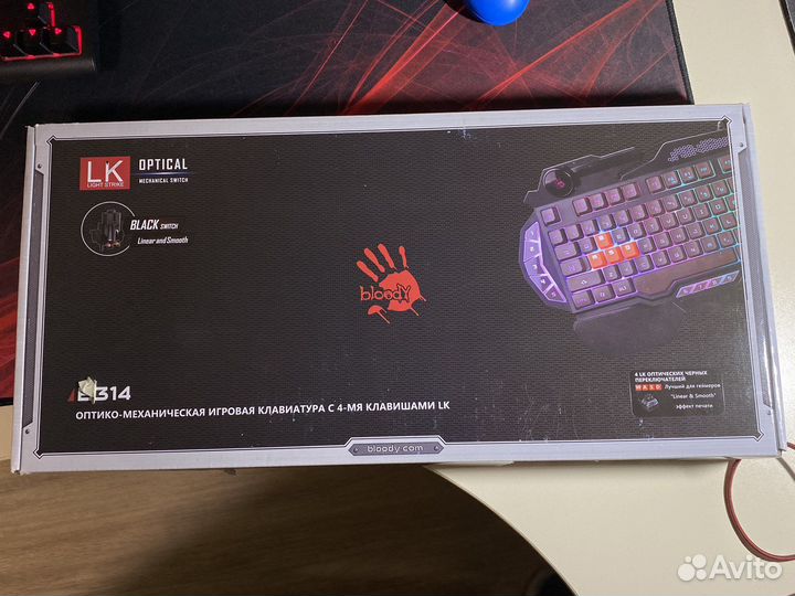Игровая клавиатура bloody b314