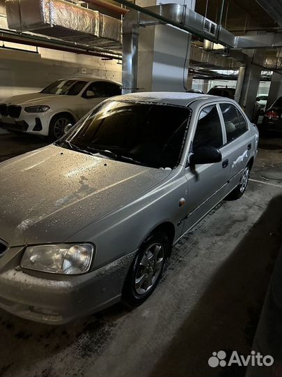 Hyundai Accent 1.5 МТ, 2008, 185 000 км