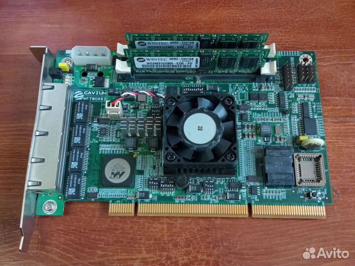 Гигабитная сетевая плата Intel PRO 1000MT RG-45