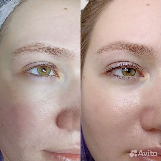 Ламинирование + ботокс ресниц