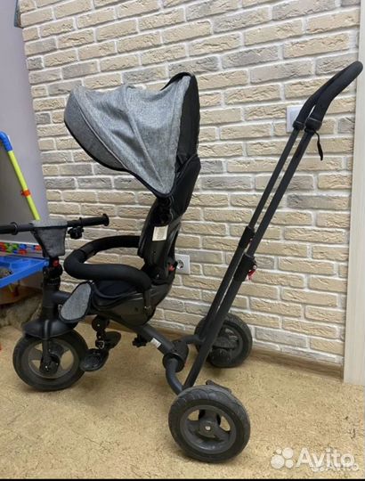 Трехколесный велосипед с ручкой lionelo