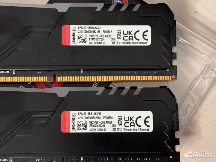 HyperX fury RGB ddr4 32Gb