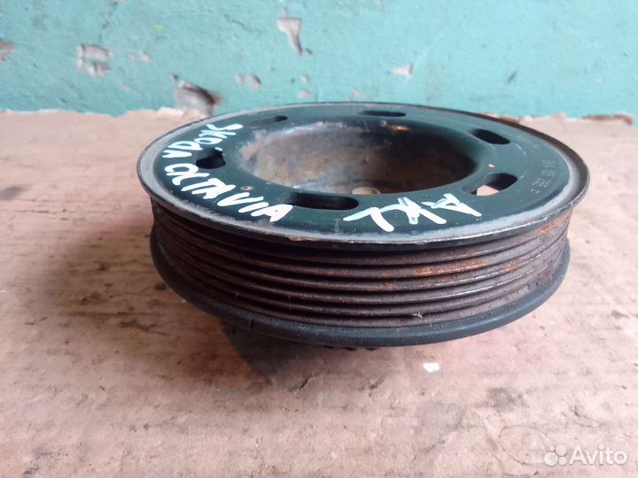 Шкив коленвала 1.6 ALK Skoda Octavia