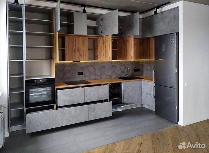 Кухонный гарнитур Гарвард на заказ