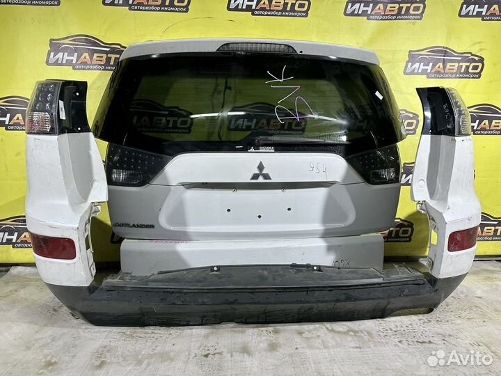 Задняя часть митсубиси аутлендер иксэль