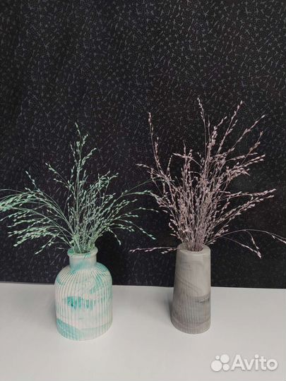 Ваза с сухоцветами