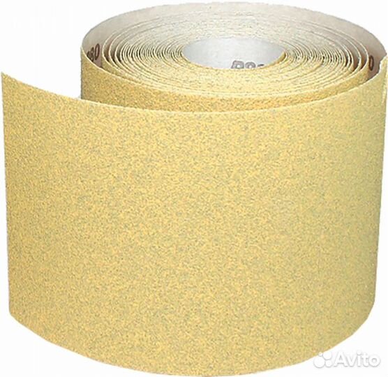 Абразивный материал P180 в рулонах 70мм*5м без лип