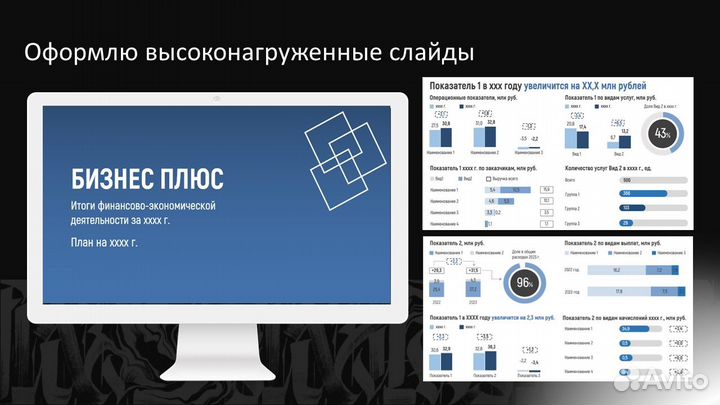 Создаю отчетные презентации