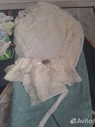 Конверт на выписку и вещи на малыша