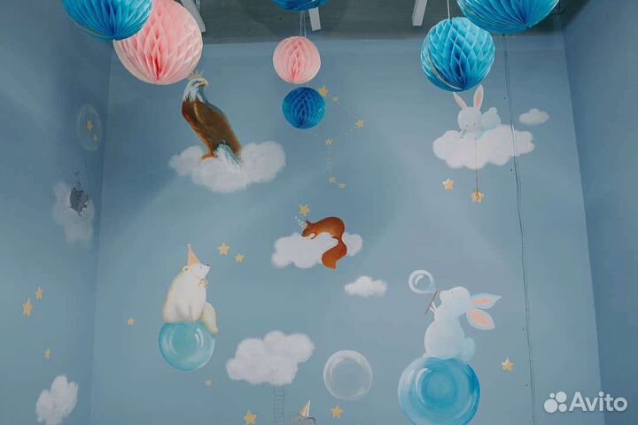 Роспись стен в Москве и мо