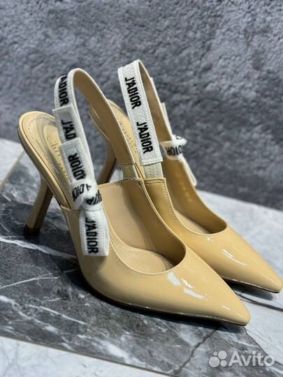 Туфли Christian Dior slingback