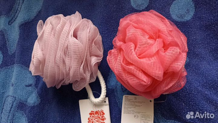 Мочалка для, тела новая