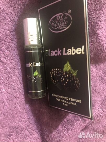 Масляные духи Black Label