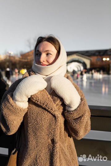 Искусственная шуба тедди