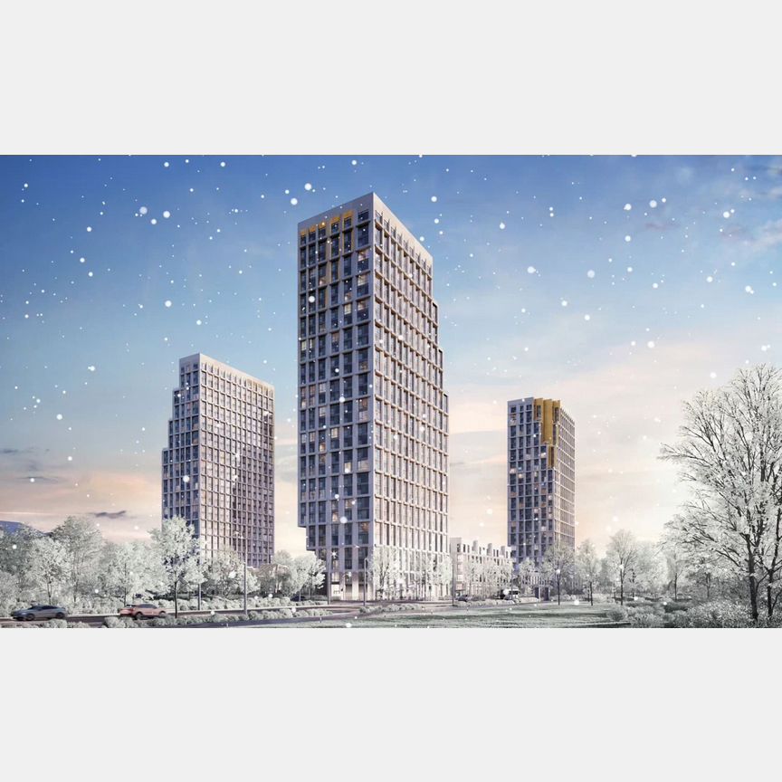 3-к. квартира, 93,1 м², 30/31 эт.