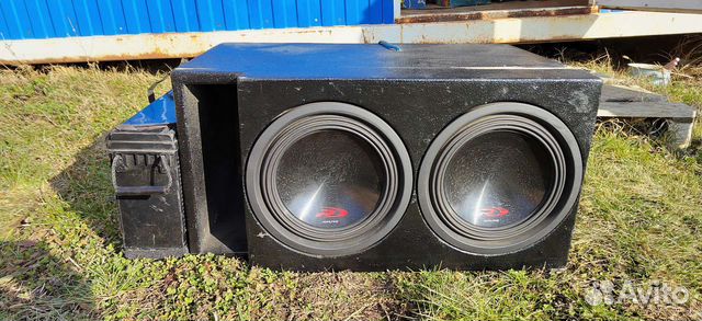 Сабвуфер Alpine SWR-10D2 2 шт.+ короб