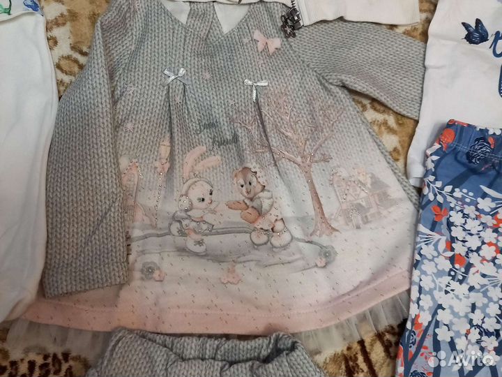 Детская одежда для девочек пакетом