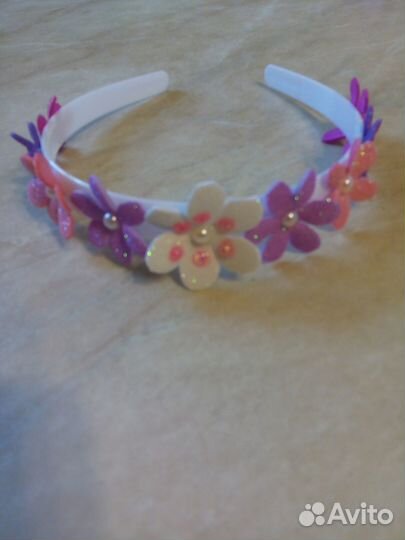 Заколки,ободки для девочек ручной работы