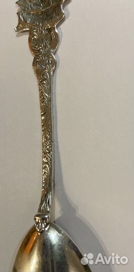 Ложка десертная серебро