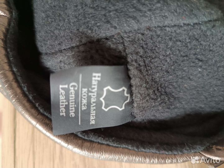 Картуз женский натуральная кожа