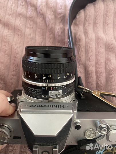 Пленочный фотоаппарат nikon nikkormat ft3