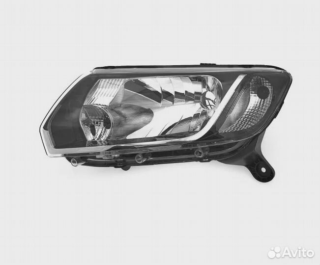 Фара левая для renault logan II 2012-2018 / sander