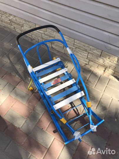 Детские санки с колесами