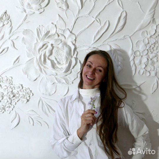 Барельеф, лепнина, роспись стен, картины