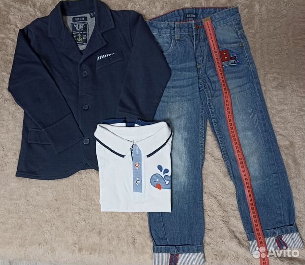 Вещи пакетом на мальчика 110