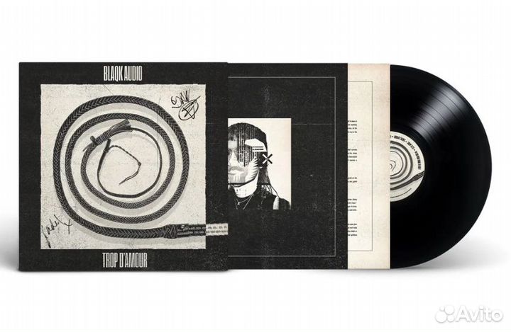 Blaqk Audio Trop D'Amour винил с автографами