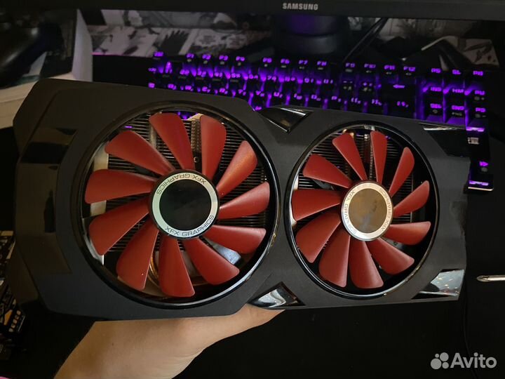 Rx 570 4gb на запчасти