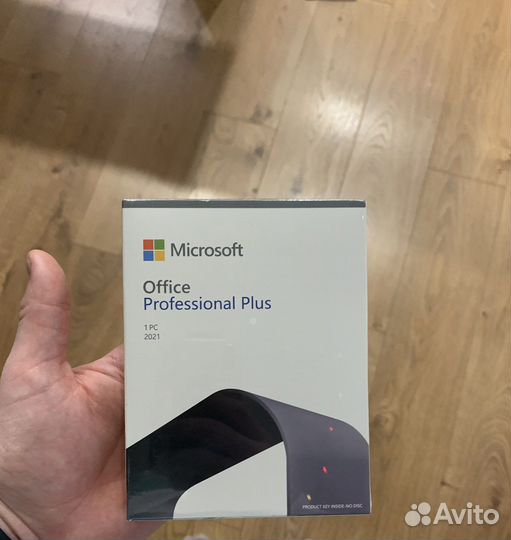 Microsoft Office 2021 Pro Plus Карта с кодом