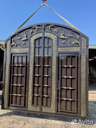 Кованные ворота бюджетные