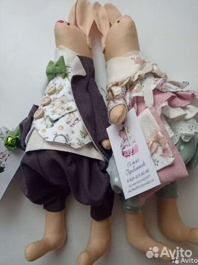 Игрушка текстильная ручной работы