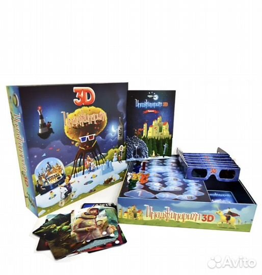 Настольная игра Cosmodrome Games Имаджинариум 3D