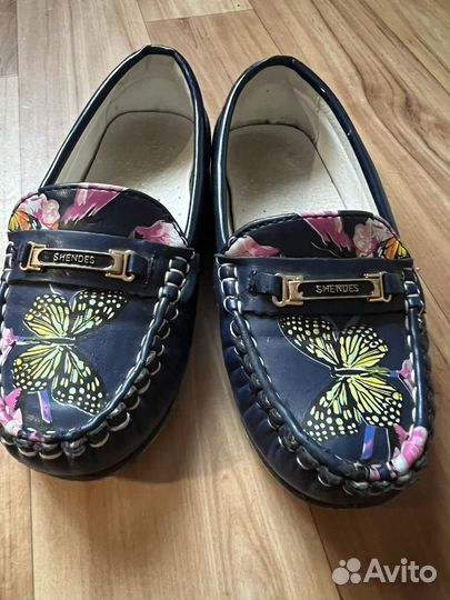 Мокасины для девочки