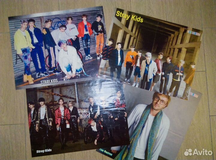 BTS kpop большие постеры плакаты Южная Корея