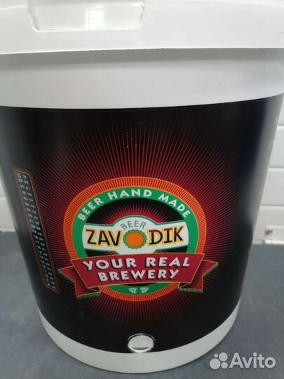 Бак с крышкой из нержавейки. Минипивоварня