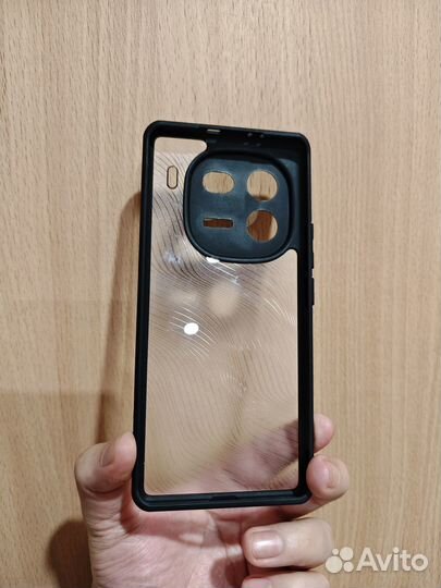 Чехол vivo iqoo 12 Pro прозрачная матовая крышка