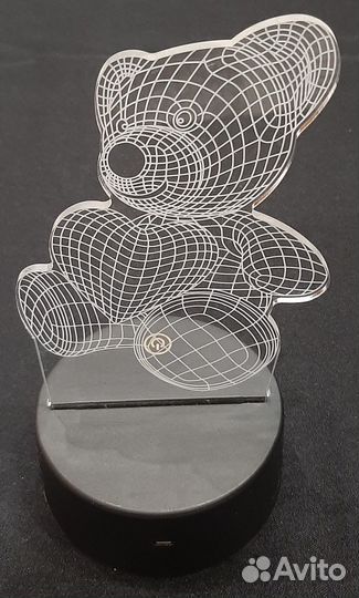 3D Светильник-ночник 